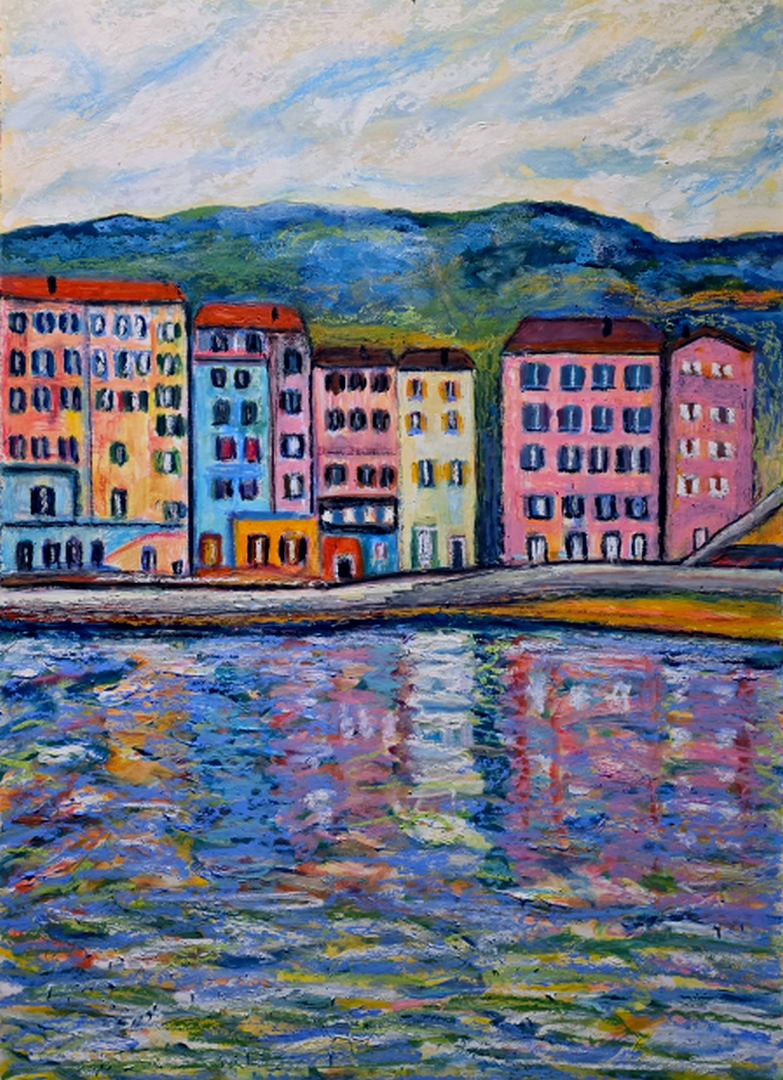 Village au bord de mer